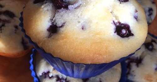 Muffins aux bleuets