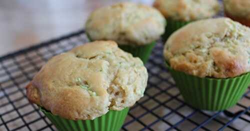 Muffins aux courgettes et à l'érable