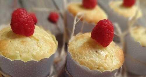 Muffins aux framboises et au fromage à la crème