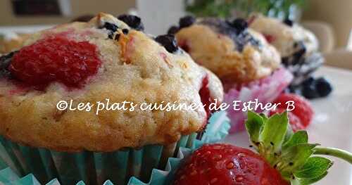   Muffins  aux petits fruits et au babeurre