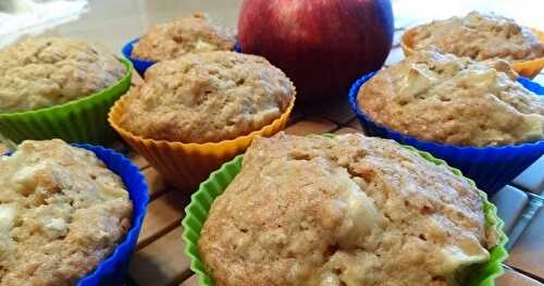 Muffins aux pommes et érable