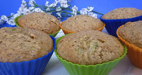 Muffins aux zucchinis et à l'érable