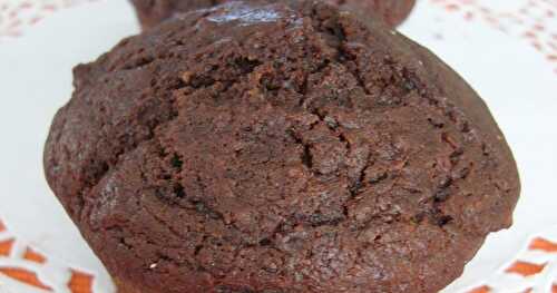 Muffins  chocolat-chocolat