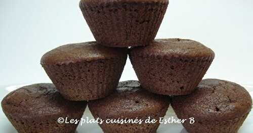 Muffins chocolat-gâteau au fromage 
