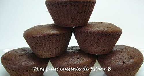 Muffins chocolat-gâteau au fromage 