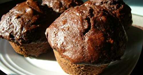 Muffins double chocolat et à l'amande
