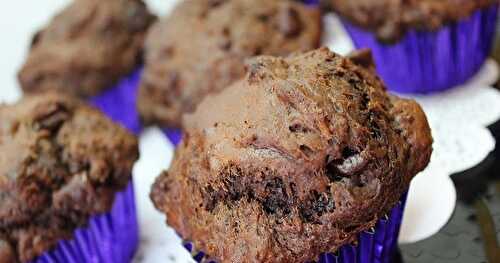 Muffins double chocolat