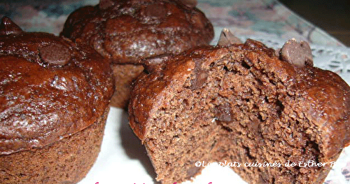 Muffins fondants au chocolat