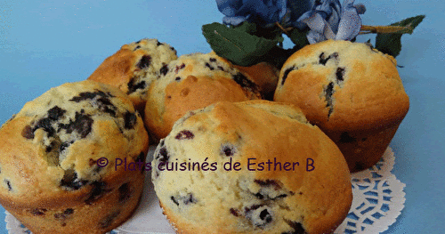 Muffins géants aux bleuets