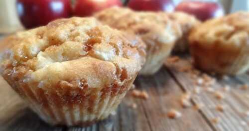 Muffins moelleux pommes-caramel 