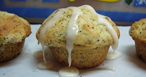Muffins surprise au citron et graines de pavot