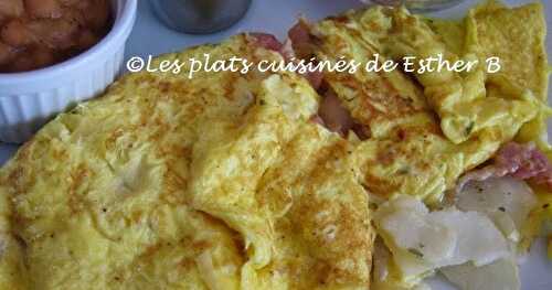 Omelette petit-déjeuner