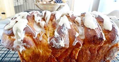 Pain à l'érable à partager (pull-apart bread à l'érable)