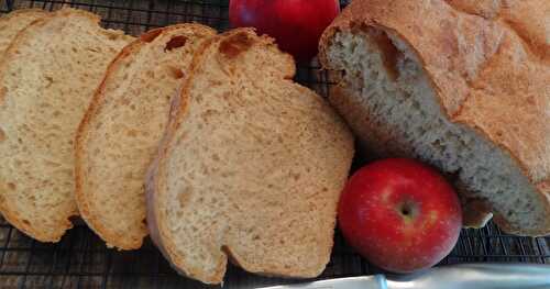 Pain de mie aux pommes et caramel (à la Map)