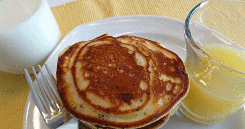 Pancakes au citron et pavot