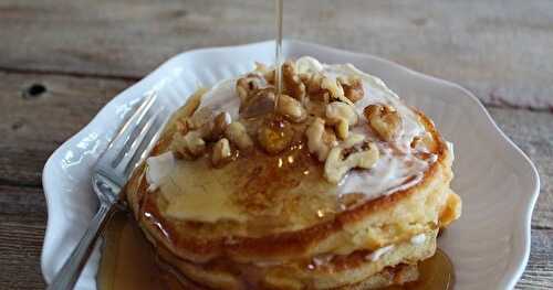    Pancakes façon gâteau aux carottes   