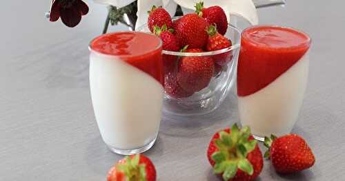 Panna Cotta aux fraises