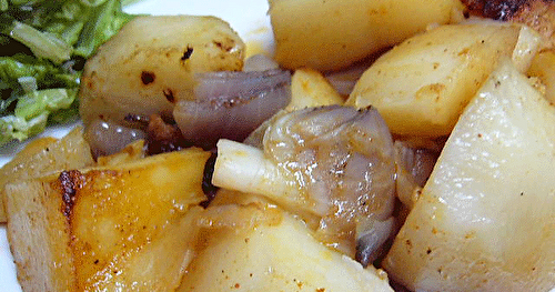 Petites patates épicées  à l’ail sur B.B.Q.