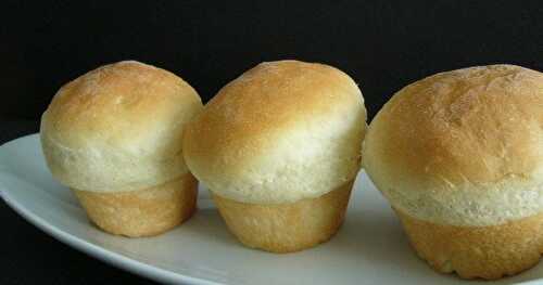 Petits pains blancs (prêts en 60 minutes !)