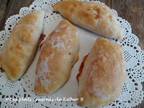 Pizzas pochettes toutes garnies (les meilleures)