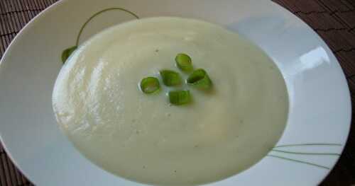 Potage au chou-fleur