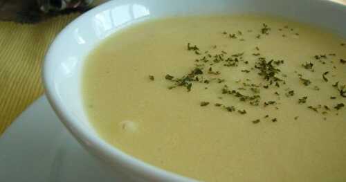 Potage aux concombres