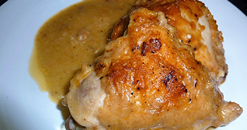 Poulet en sauce