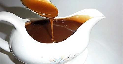 Sauce au caramel écossais