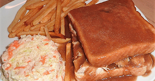 Sauce brune à poutine et à hot chicken