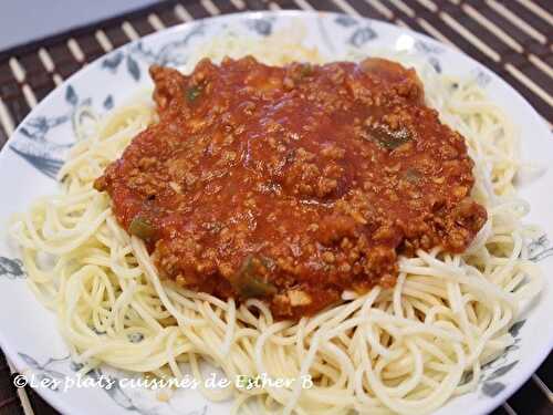 Sauce spaghetti maison