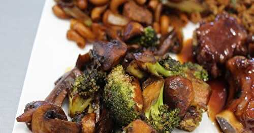 Sauté de brocoli et de champignons