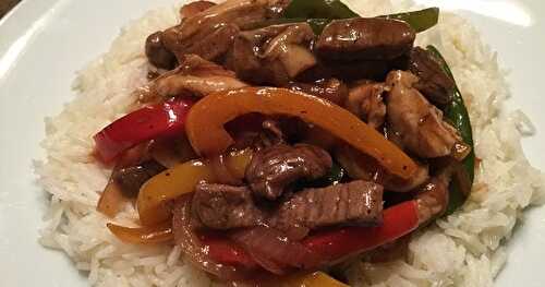 Sauté de viande aux légumes