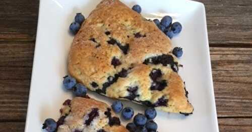 Scones aux bleuets