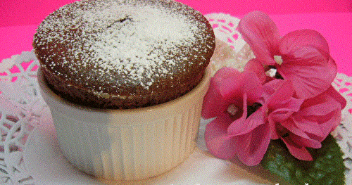 Soufflé au chocolat pour deux