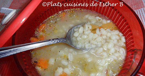 Soupe à l'orge et aux légumes