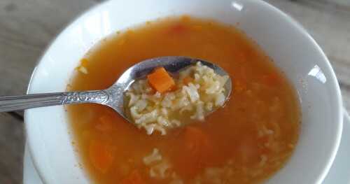 Soupe au riz