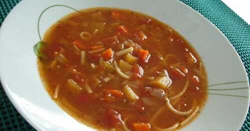 Soupe aux légumes