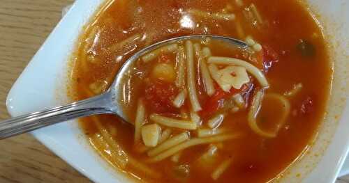 Soupe aux tomates