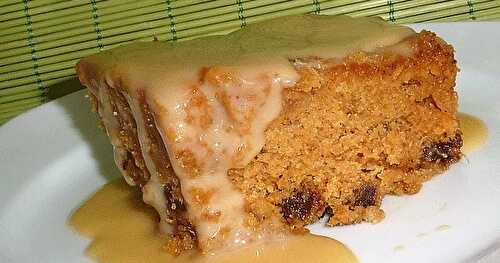 Sticky Toffee Pudding d'Élyse Duguay (Pouding aux dattes et caramel)