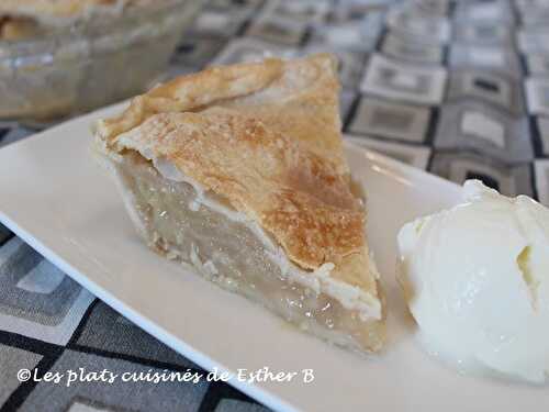 Tarte aux pommes et caramel