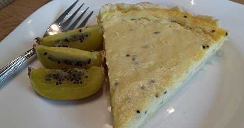 Tarte délice aux kiwis