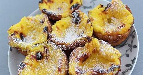 Tartelettes portugaises (pastéis de nata) à l’érable, d’Helena Loureiro