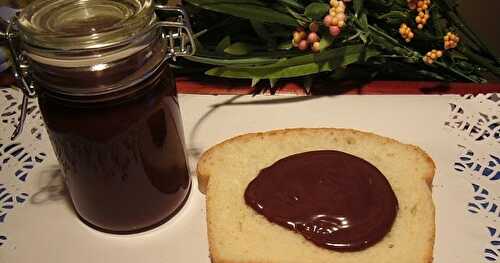 Tartinade au chocolat