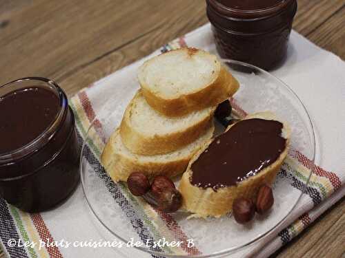 Tartinade choco-noisettes 