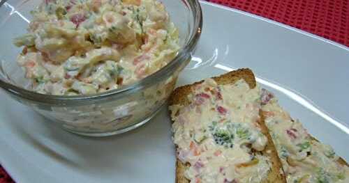 Tartinade fondante aux légumes