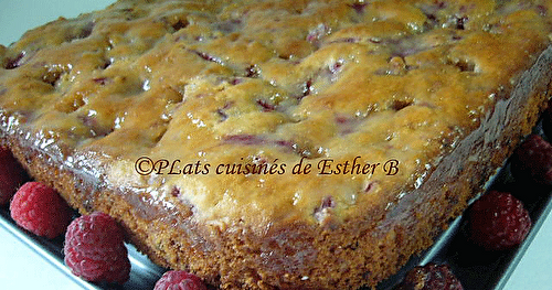 Torte bretonne aux framboises