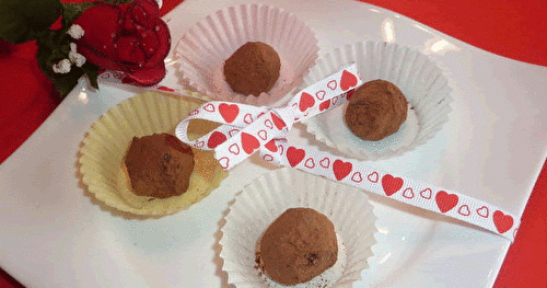 Truffes au chocolat 