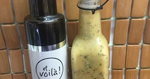 Vinaigrette échalote française et caméline Et Voilà !