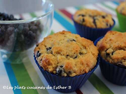 Muffins aux bleuets