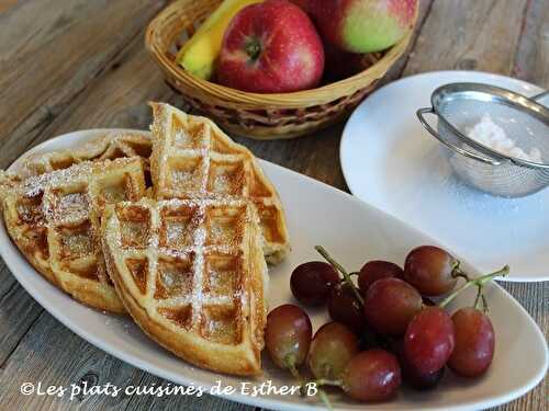 Gaufres de de grand-mère Bocuse